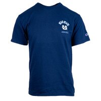 Champion utah state blue and white aggie nation navy unisex t-shirt